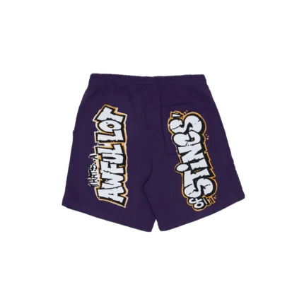 Awful Lot Of Stincs Shorts Purple